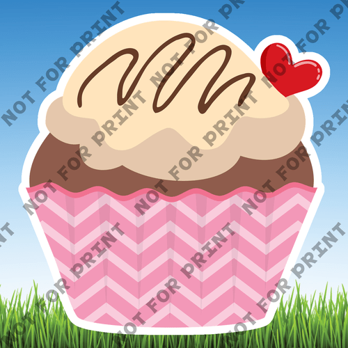 ACME Yard Cards Small Cupcakes #001