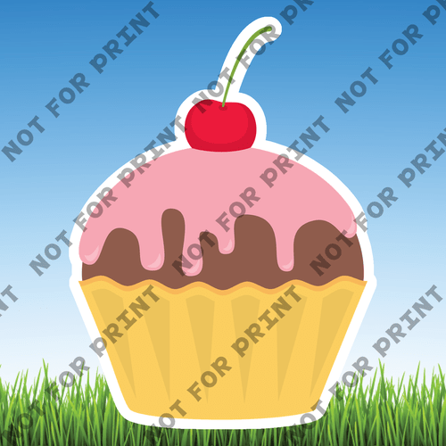 ACME Yard Cards Small Cupcakes #002