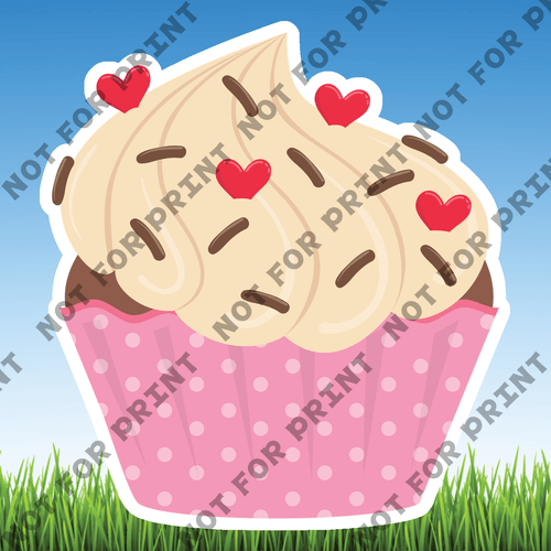ACME Yard Cards Small Cupcakes #003