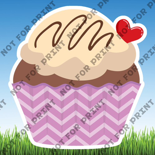 ACME Yard Cards Small Cupcakes #006