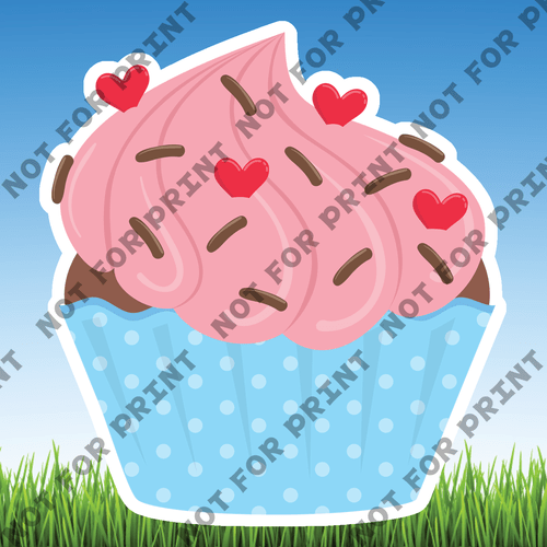 ACME Yard Cards Small Cupcakes #007