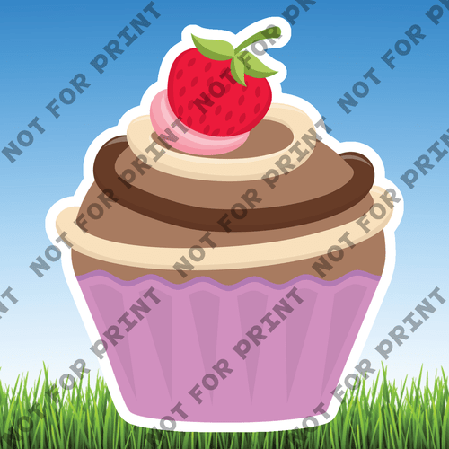 ACME Yard Cards Small Cupcakes #008