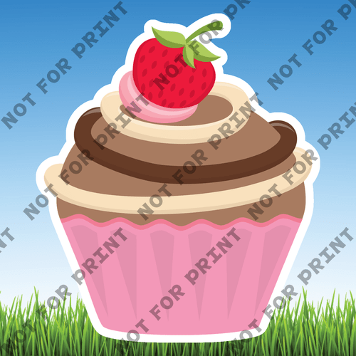ACME Yard Cards Small Cupcakes #012