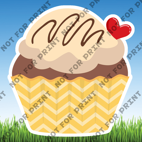 ACME Yard Cards Small Cupcakes #020