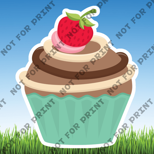 ACME Yard Cards Small Cupcakes #023