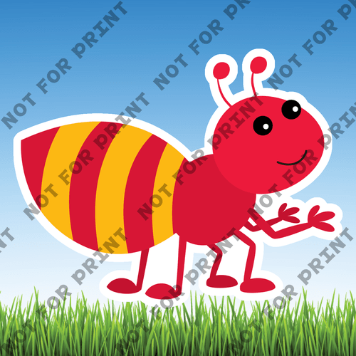 ACME Yard Cards Small Cute Insects #000
