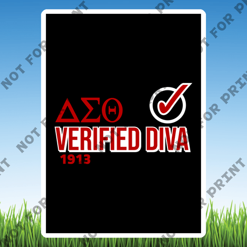 ACME Yard Cards Small Delta Sigma Theta #029