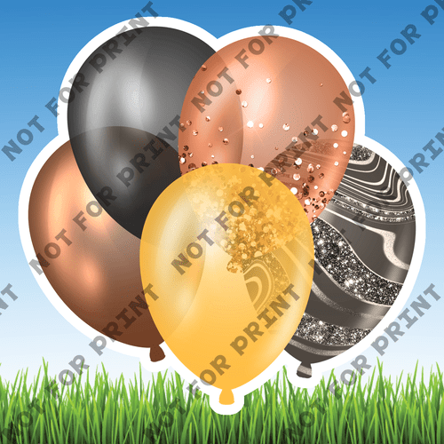 ACME Yard Cards Small Fantasy Balloon Bundles #025