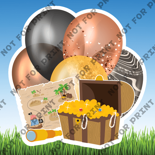 ACME Yard Cards Small Fantasy Balloon Bundles #028