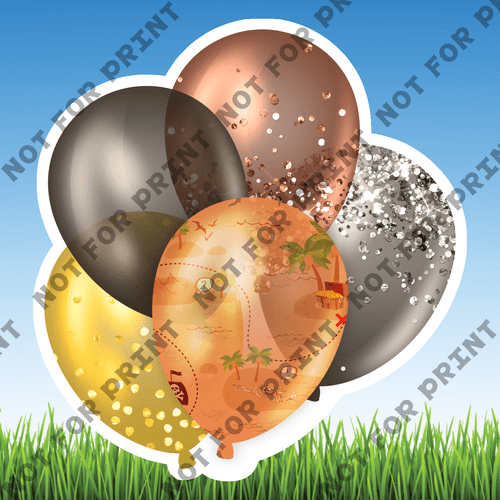 ACME Yard Cards Small Fantasy Balloon Bundles #030