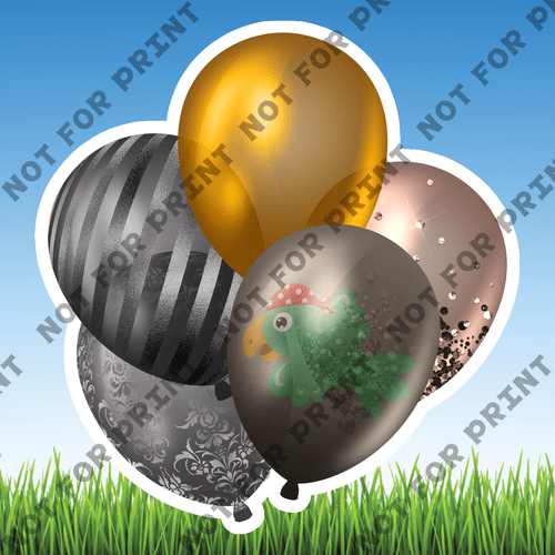 ACME Yard Cards Small Fantasy Balloon Bundles #031