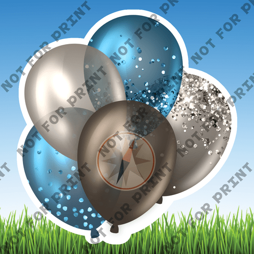 ACME Yard Cards Small Fantasy Balloon Bundles #039