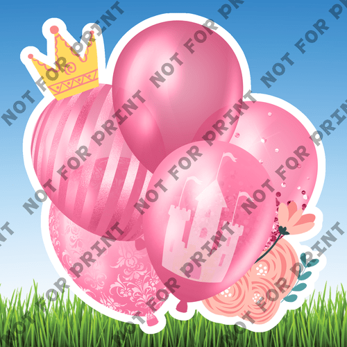 ACME Yard Cards Small Fantasy Balloon Bundles #041