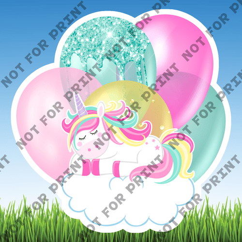 ACME Yard Cards Small Fantasy Balloon Bundles #048