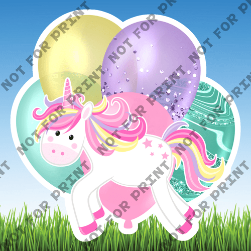 ACME Yard Cards Small Fantasy Balloon Bundles #049