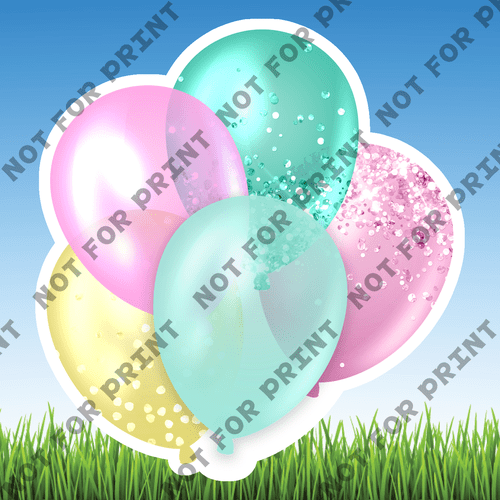 ACME Yard Cards Small Fantasy Balloon Bundles #052