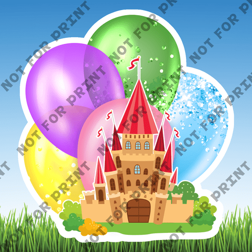 ACME Yard Cards Small Fantasy Balloon Bundles #059