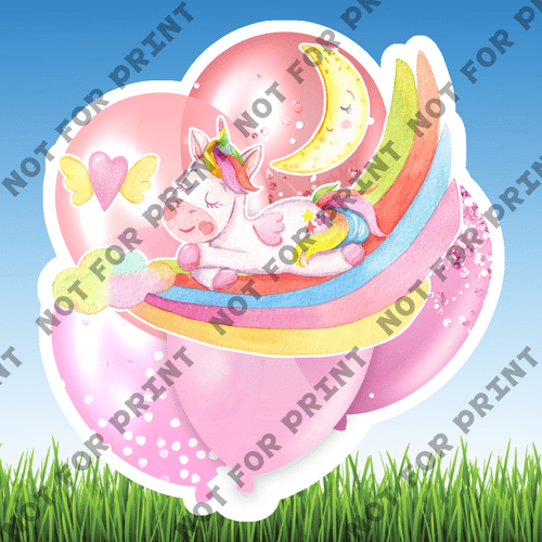 ACME Yard Cards Small Fantasy Balloon Bundles #065