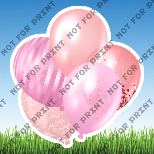 ACME Yard Cards Small Fantasy Balloon Bundles #067