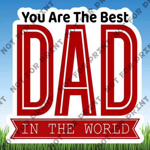 ACME Yard Cards Small Father's Day #002