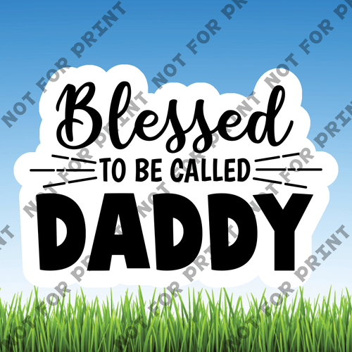 ACME Yard Cards Small Father Word Flare #024