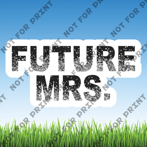 ACME Yard Cards Small Future Mrs. #006