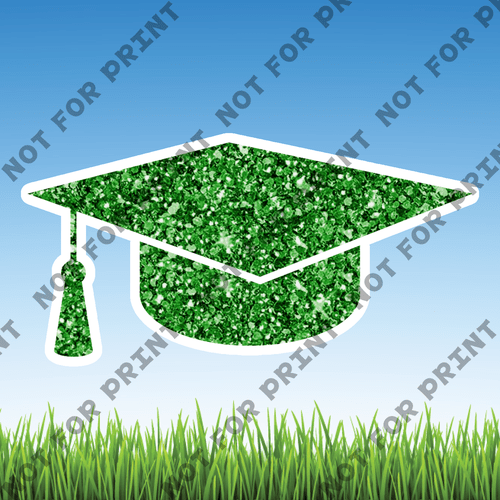 ACME Yard Cards Small Graduation Caps, Gowns & Diplomas #071