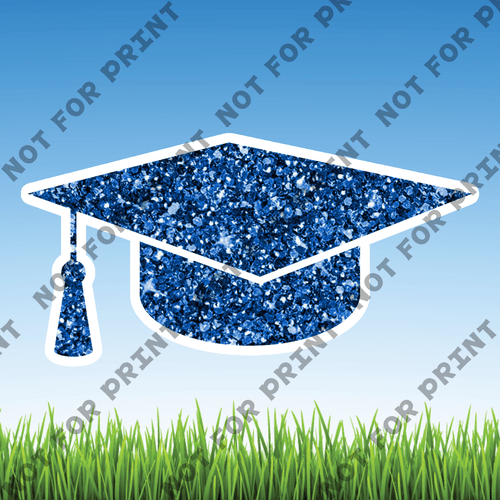 ACME Yard Cards Small Graduation Caps, Gowns & Diplomas #075