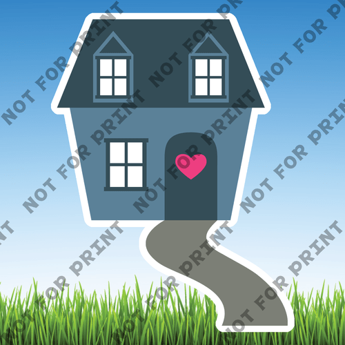 ACME Yard Cards Small Home Sweet Home #006