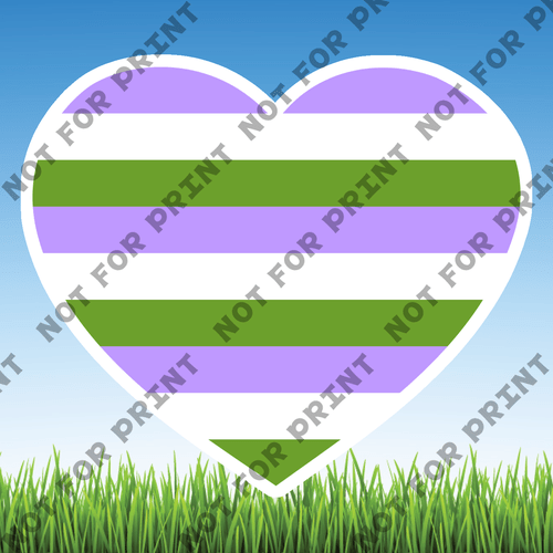 ACME Yard Cards Small LGBTQ Hearts #010