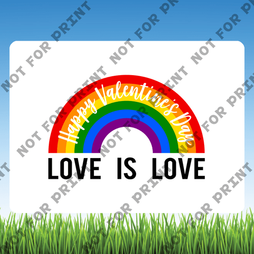 ACME Yard Cards Small LGBTQ Word Flair #054