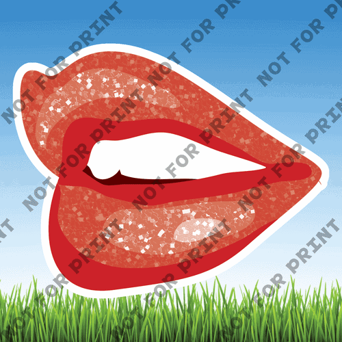 ACME Yard Cards Small Lips #004