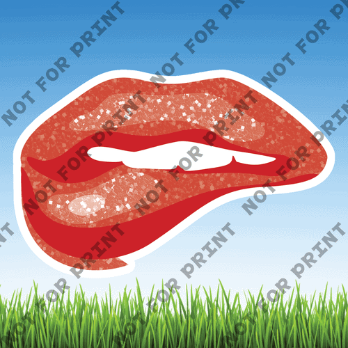 ACME Yard Cards Small Lips #010