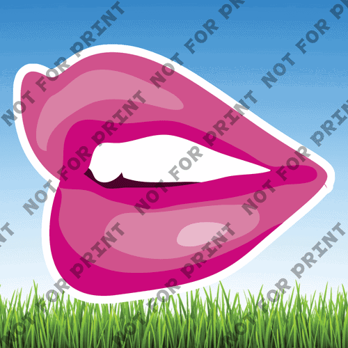 ACME Yard Cards Small Lips #022