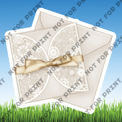 ACME Yard Cards Small Luxe Wedding Accessories #006