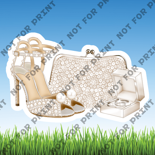 ACME Yard Cards Small Luxe Wedding Accessories #008