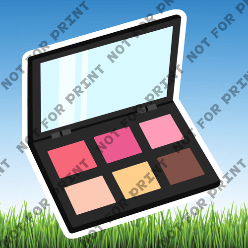ACME Yard Cards Small Makeup Collection II #011