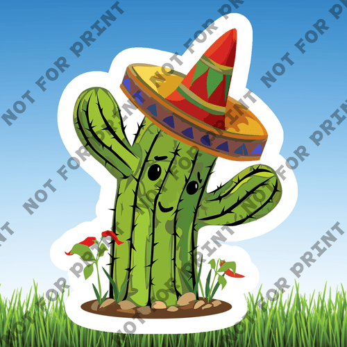 ACME Yard Cards Small Mexican Word Flair #000