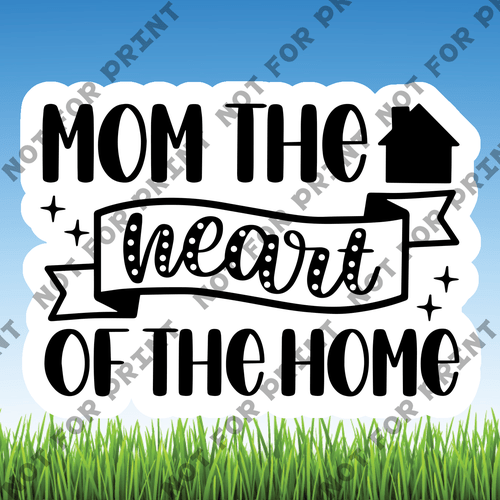ACME Yard Cards Small Mom Word Flair #061