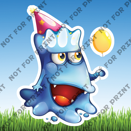 ACME Yard Cards Small Monsters Birthday Party #005