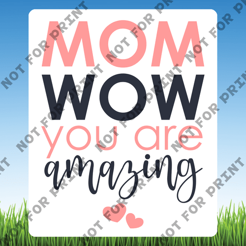 ACME Yard Cards Small Mothers Day Word Flair #004
