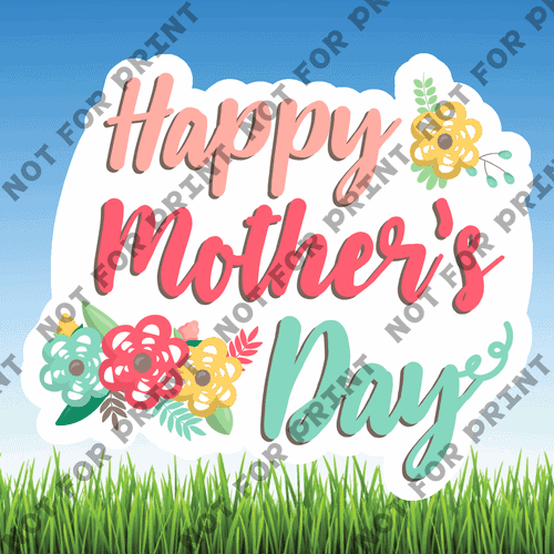 ACME Yard Cards Small Mothers Day Word Flair #013