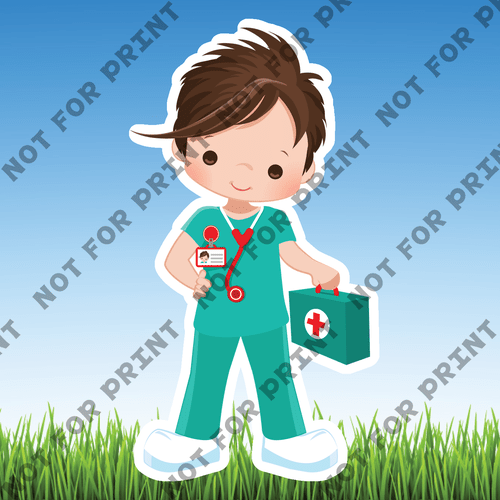 ACME Yard Cards Small Mujka Healthcare Heroes Collection #111
