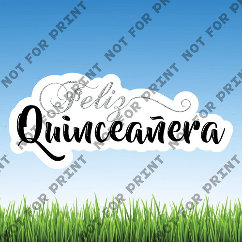 ACME Yard Cards Small Quinceanera #011