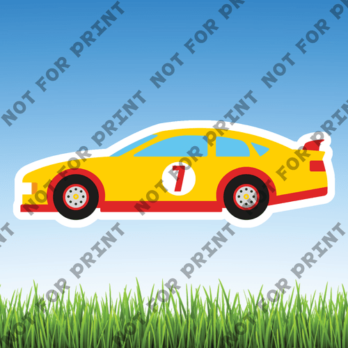 ACME Yard Cards Small Race Cars #000