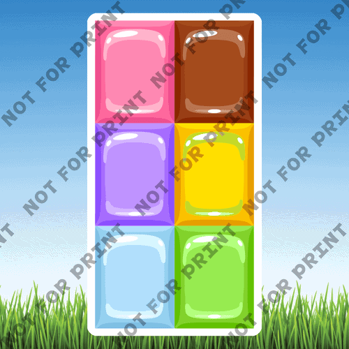 ACME Yard Cards Small Rainbow Unicorn Sweets #011
