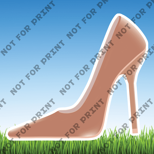 ACME Yard Cards Small Stiletto Shoes #011
