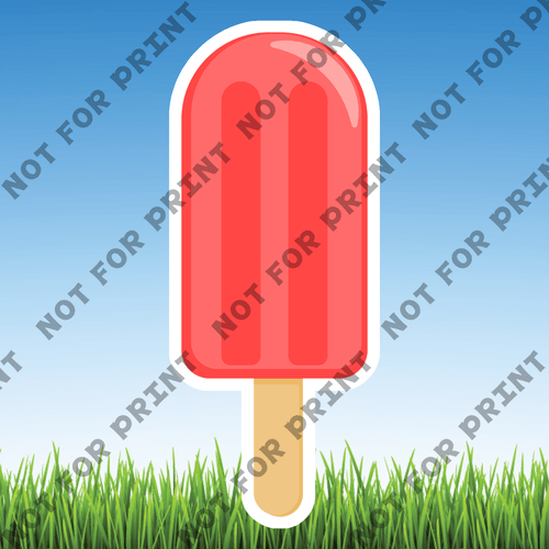 ACME Yard Cards Small Summer Popsicles #003
