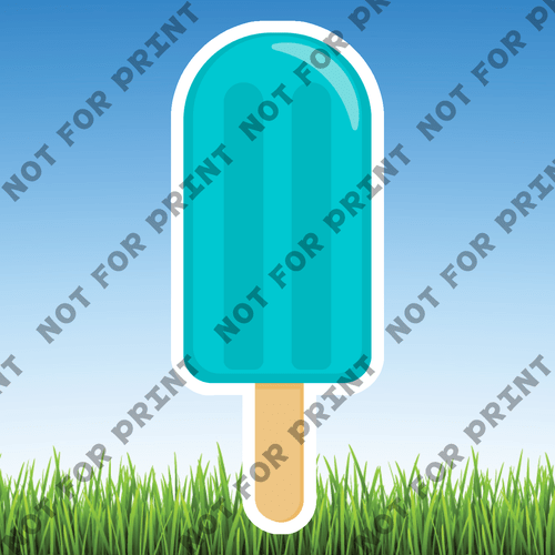 ACME Yard Cards Small Summer Popsicles #004