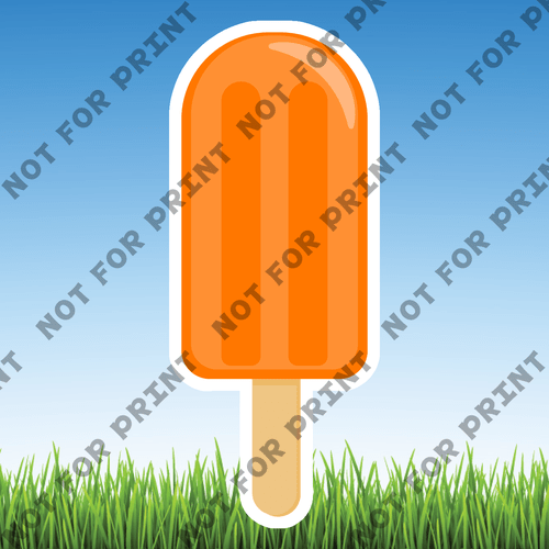 ACME Yard Cards Small Summer Popsicles #014